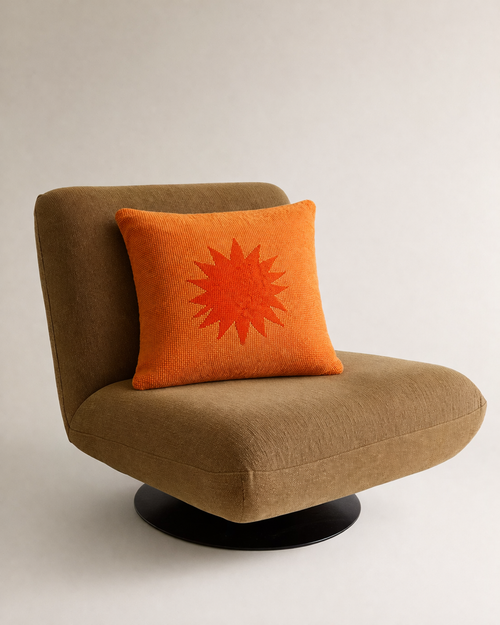 Cojín Estrella orange