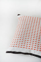 Cojín Puntos NARANJA / CAFE