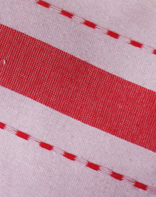 Cojín escalado rosa